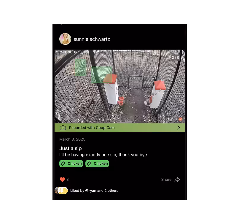 Coop app community feature screenshot