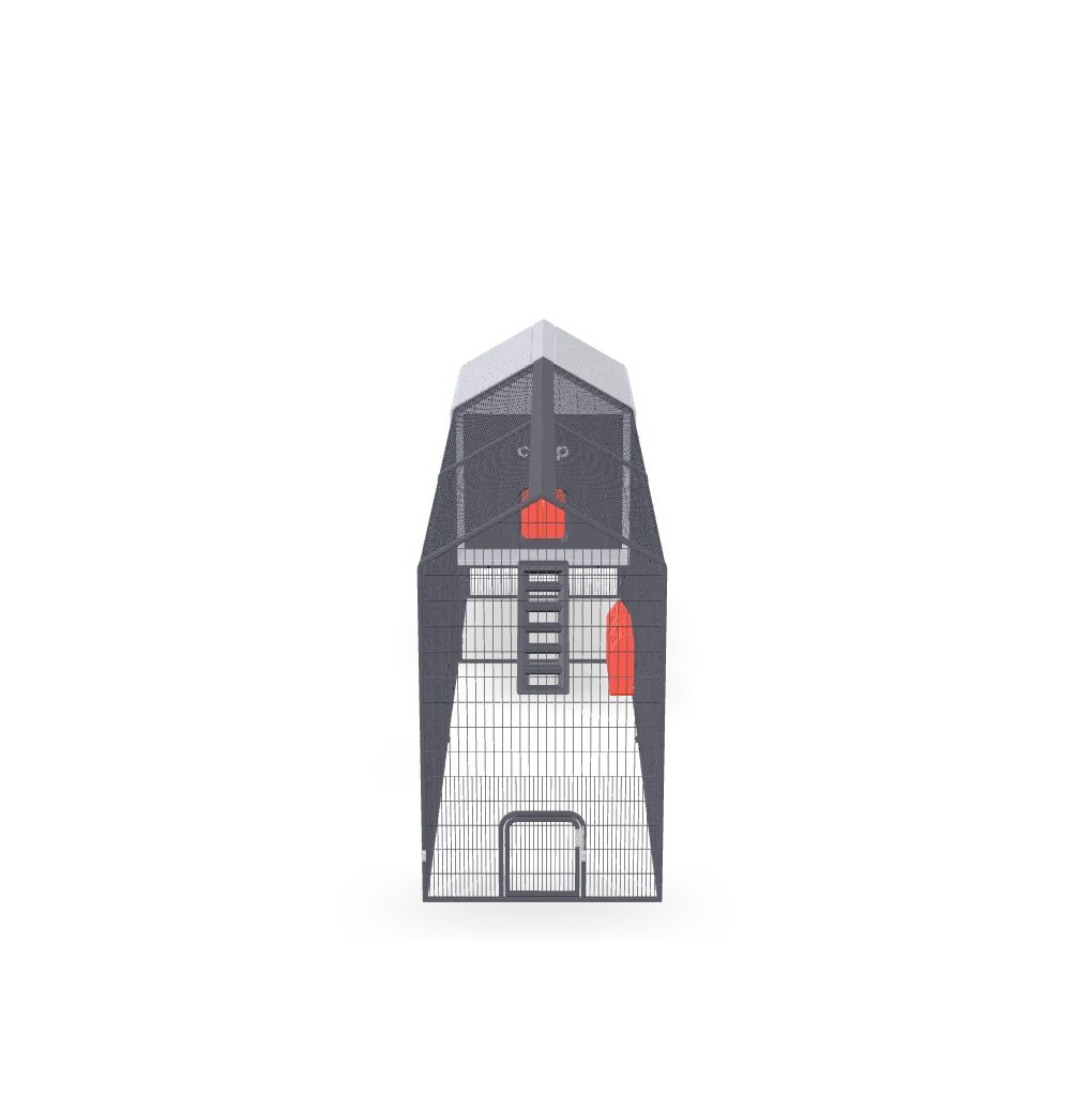 The Smart Coop + XL Steel Run 3D model